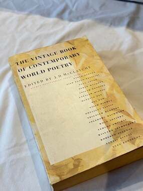 The Vintage Book of Contemporary World Poetry edited by J.D. McClatchy (1996 Fir